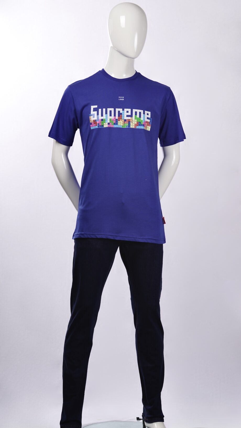 SUPREME_SPAIN_Brick_Game_T-SHIRT_BLUE_3