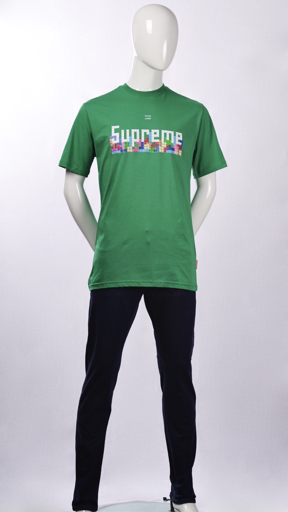 SUPREME_SPAIN_Brick_Game_T-SHIRT_GREEN_2